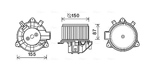 AVA QUALITY COOLING Salona ventilators FT8429